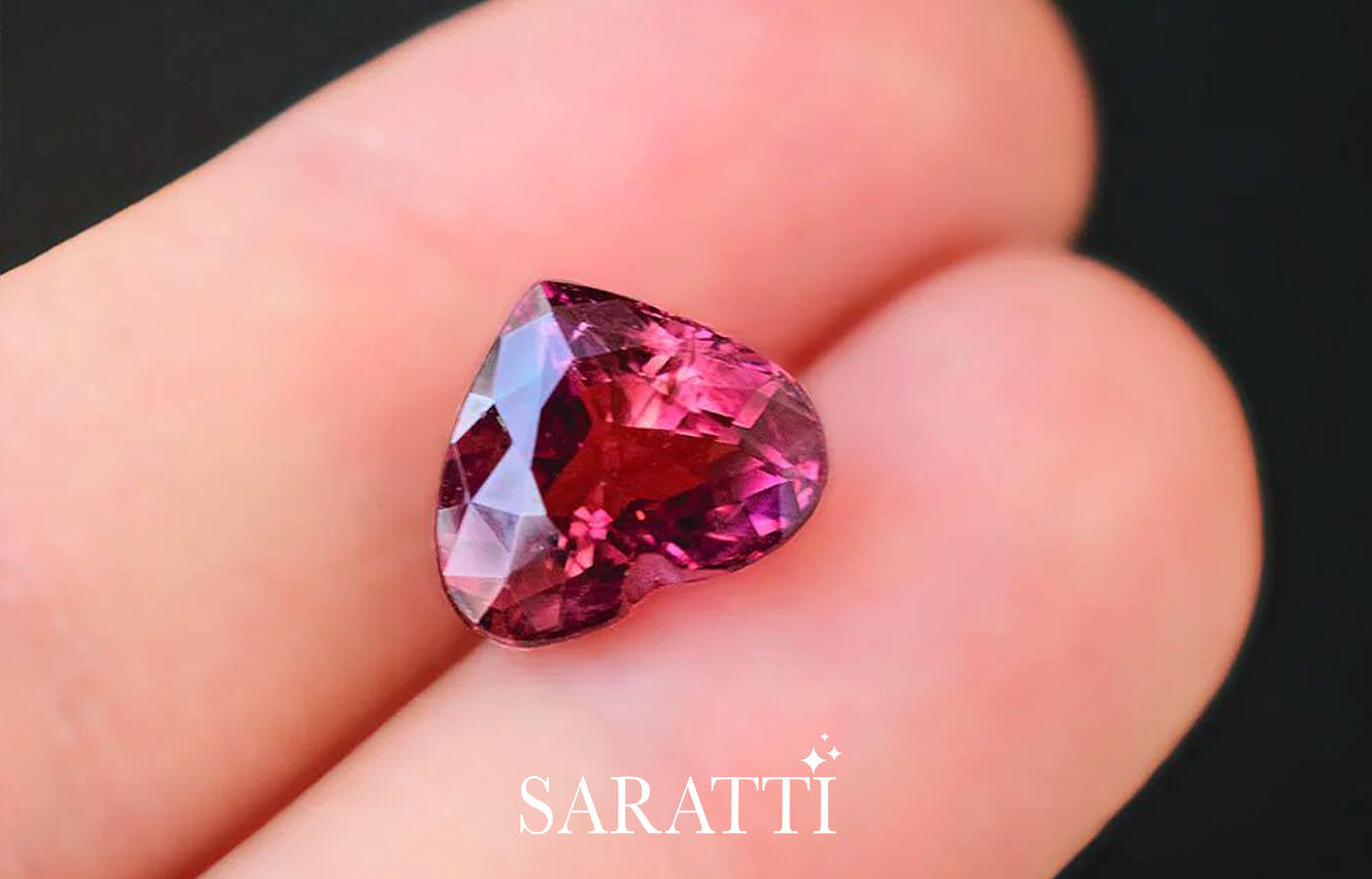 heart shaped gemstone