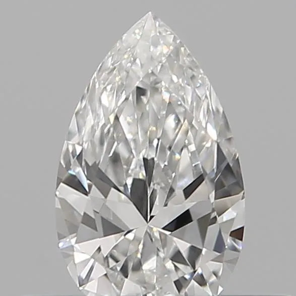 0.06ct Pear Natural Diamond (Colour D, Clarity IF, Cut VG, IGI Certified)