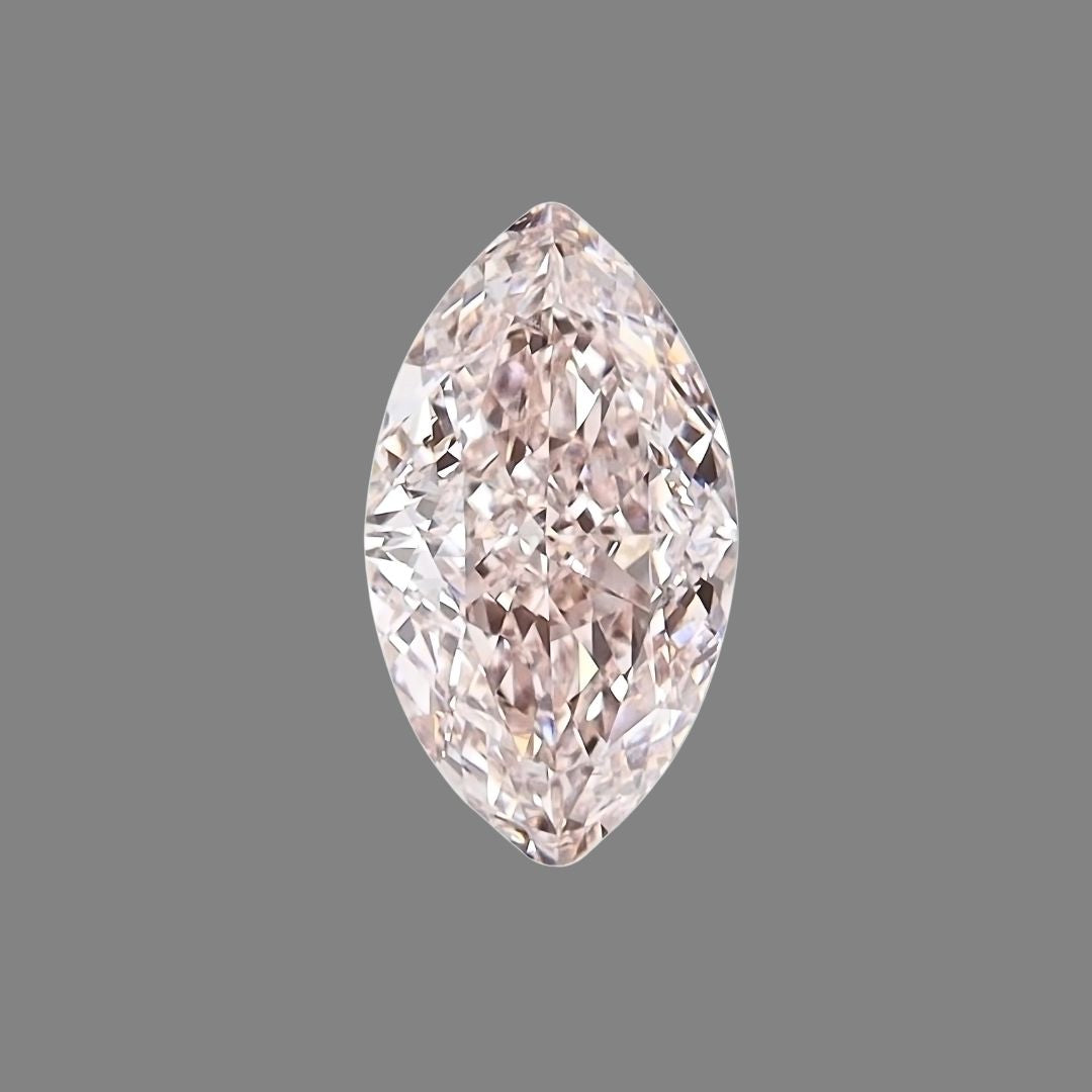 0.50 carats Fancy Light Pink Diamond Loose Stone | Saratti Diamonds