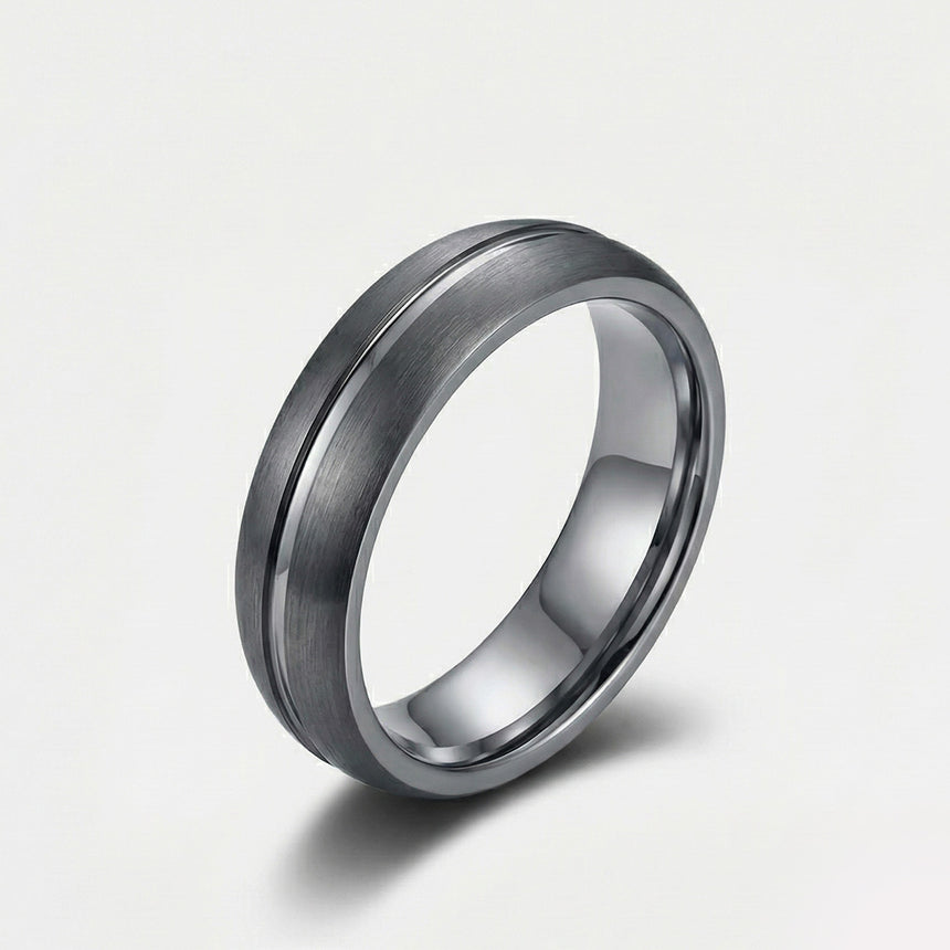 Two Tone Men's Band Comfort Fit Band