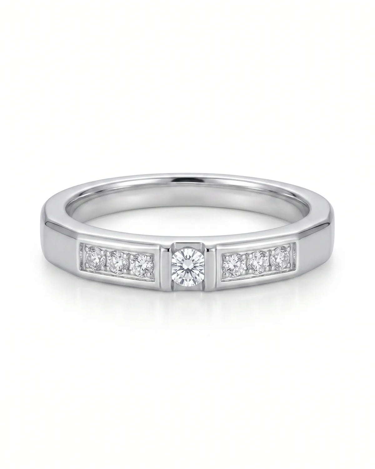 Gilded Glamour Wedding Ring Set | His & Hers