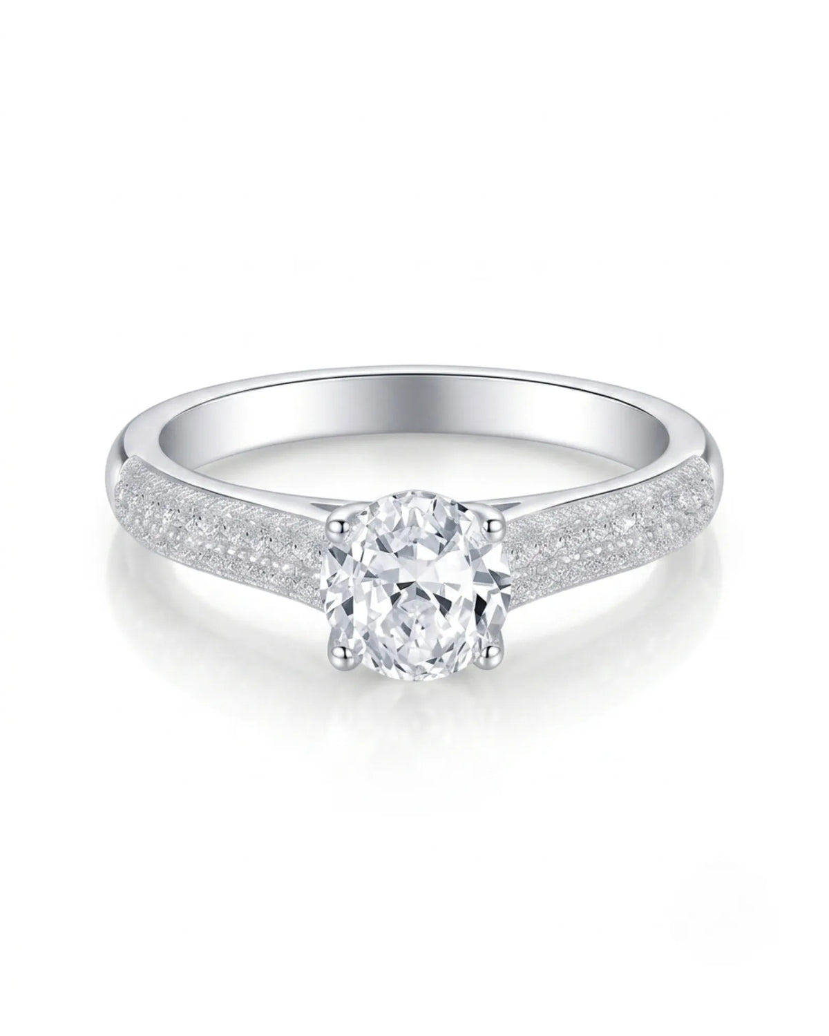 Ember • Moissanite Halo Engagement Ring