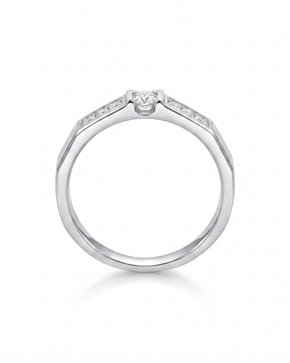 Gilded Glamour Wedding Ring Set | His & Hers