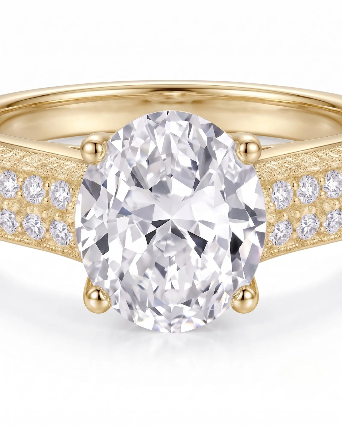 Ember • Moissanite Halo Engagement Ring