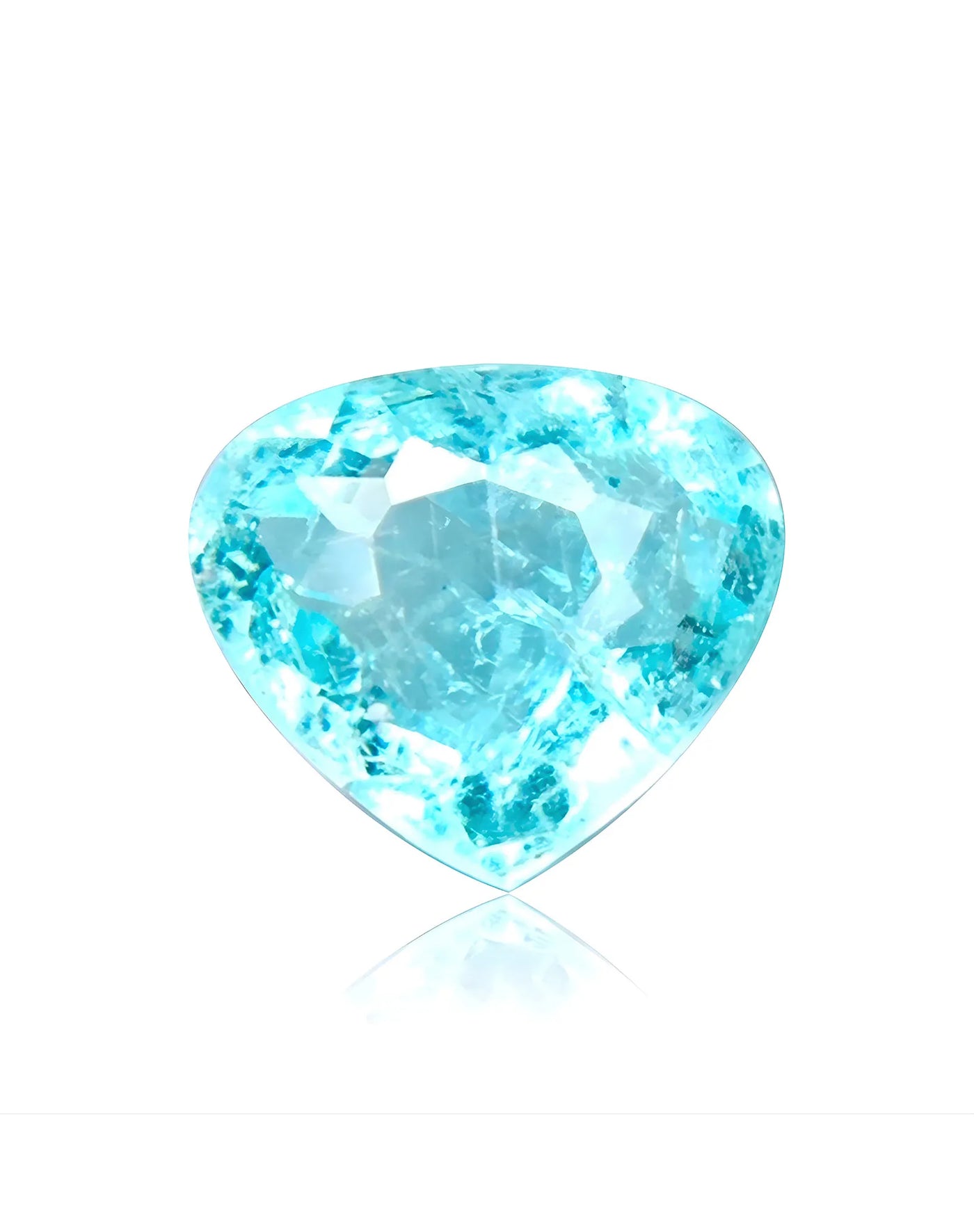 1.02 carats Neon Blue Natural Paraiba Tourmaline | Pear