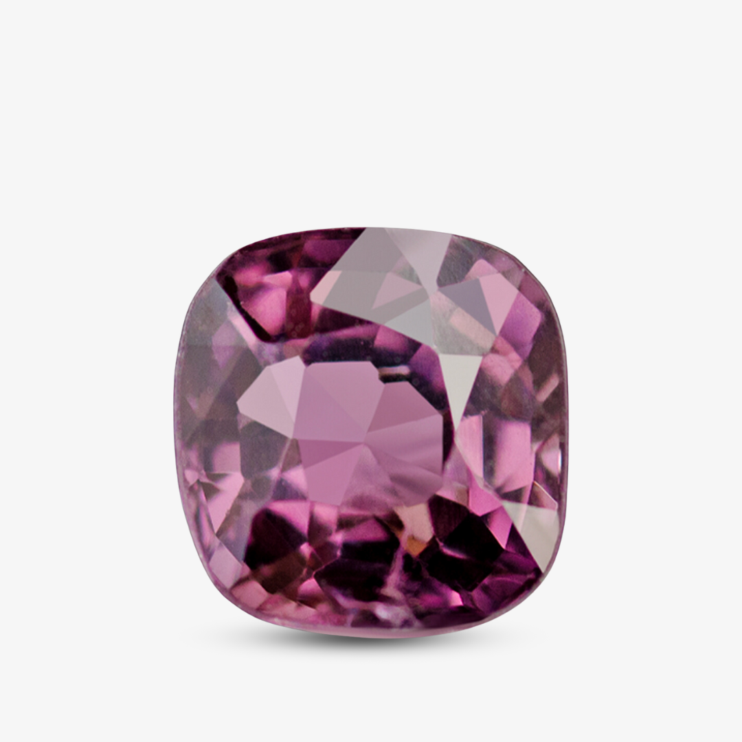 1.03 carats Natural Deep Purple Spinel | Cushion – 5.6 × 5.4mm