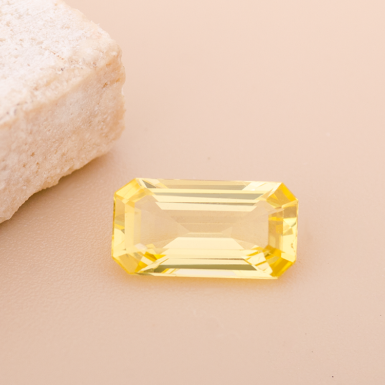 1.08 carat- Sunny Yellow Natural Yellow Sapphire | Saratti