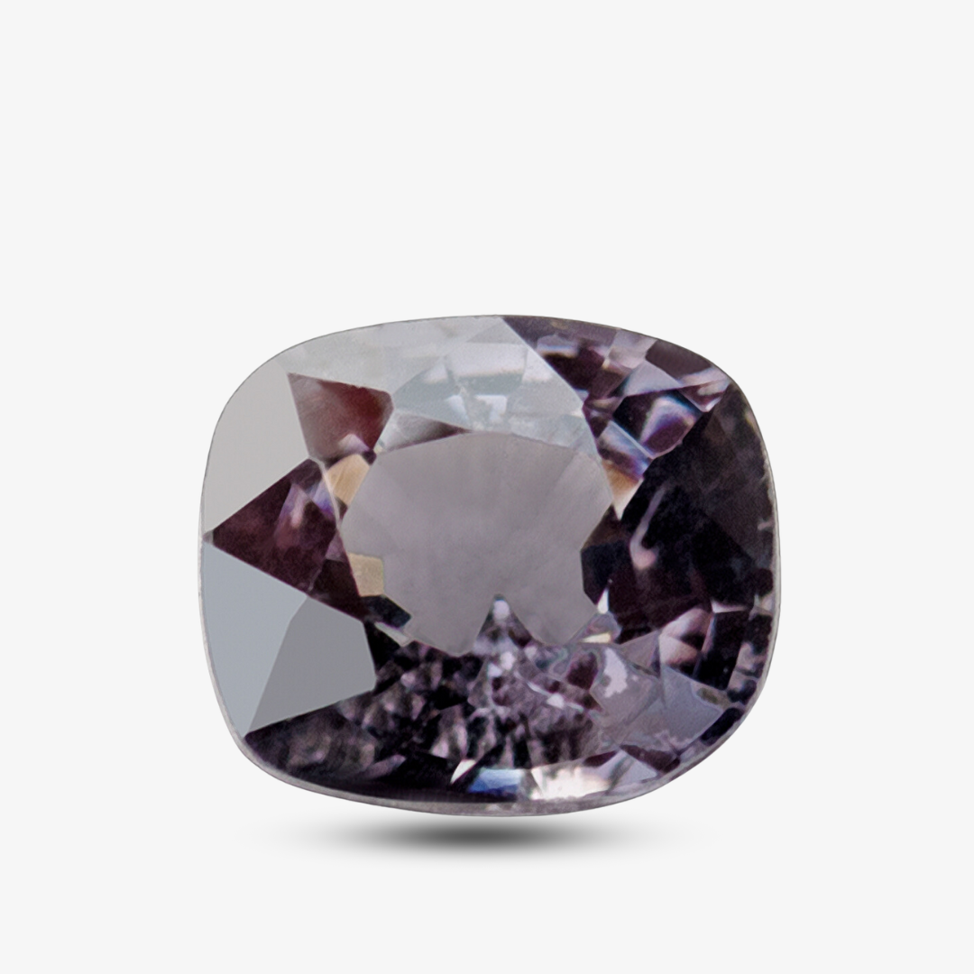 1.19 carats Cushion Cut Oval Metalic Gray Spinel