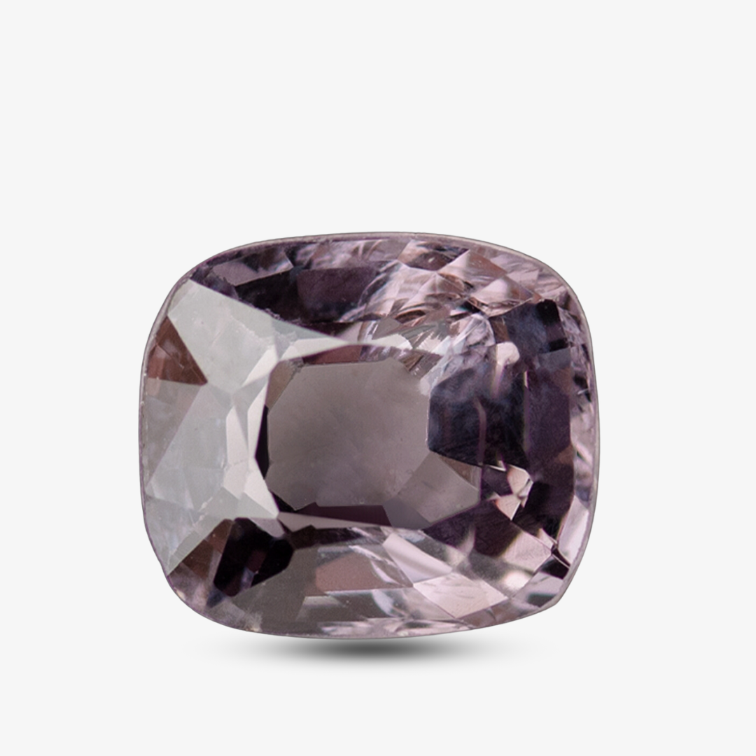 1.36 carats Untreated Natural Metallic Gray Spinel | Cushion Cut