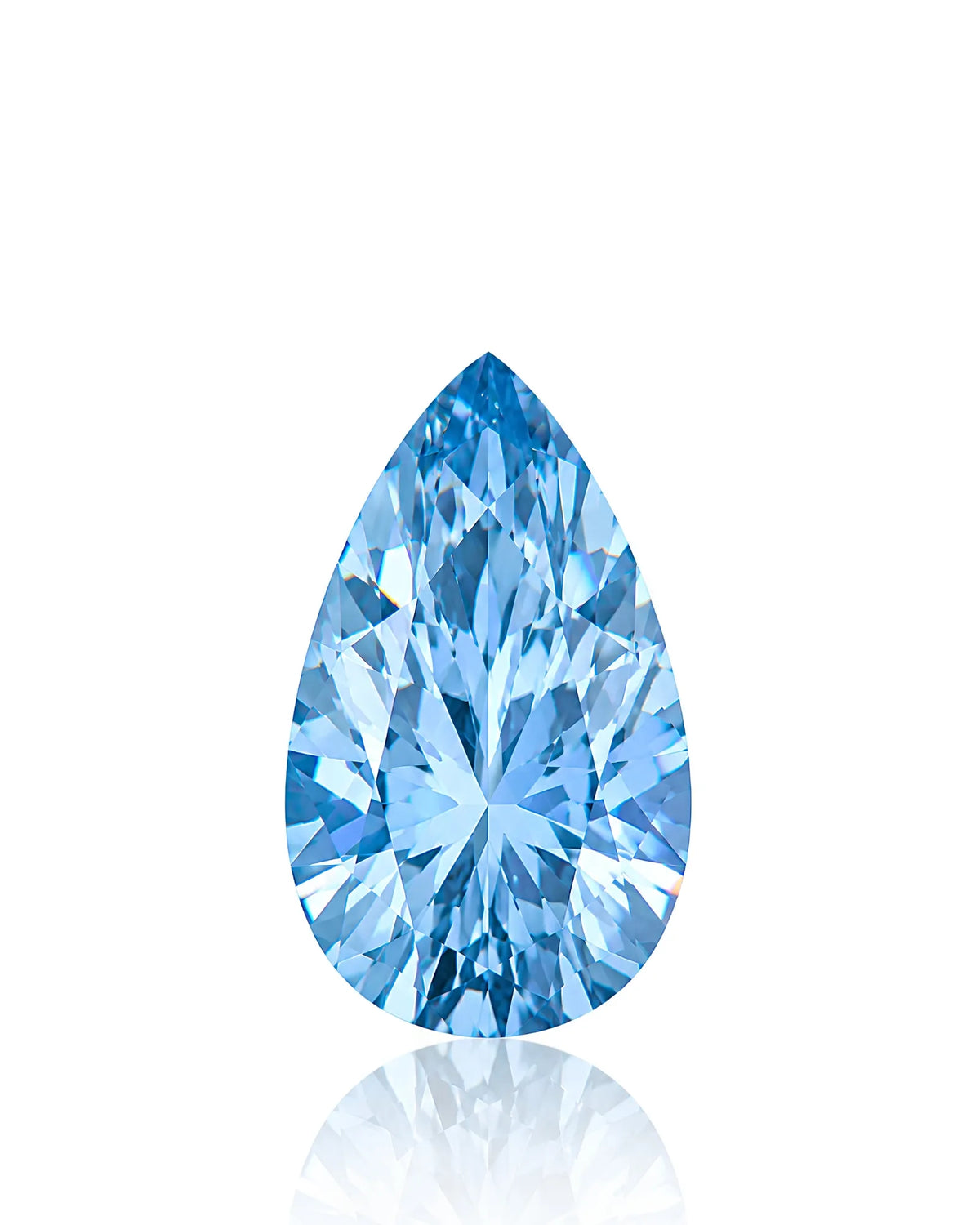 1.46 carats Natural Santa Maria Aquamarine | Pear Cut