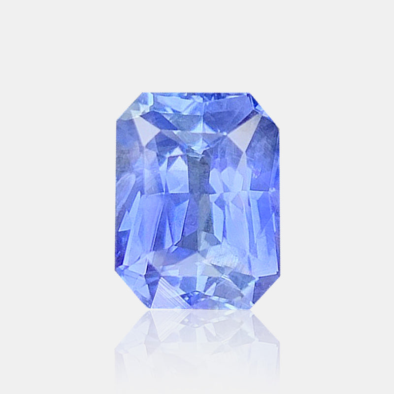 1.53 carat Unheated Natural blue sapphire cushion brilliant mixed loose gemstone | SARATTI