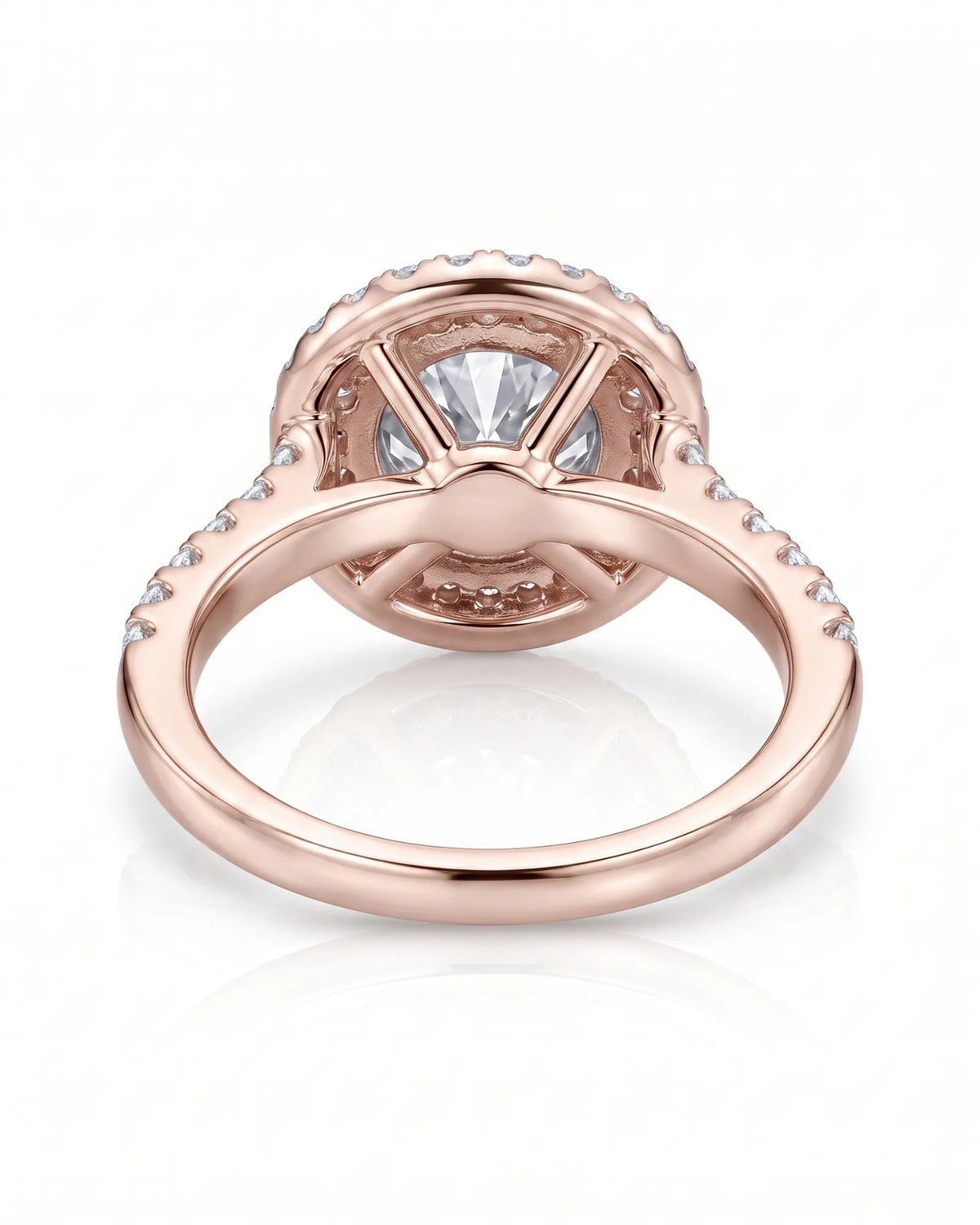 Keira – Gleaming Promise Natural Round Diamond Double Halo Ring