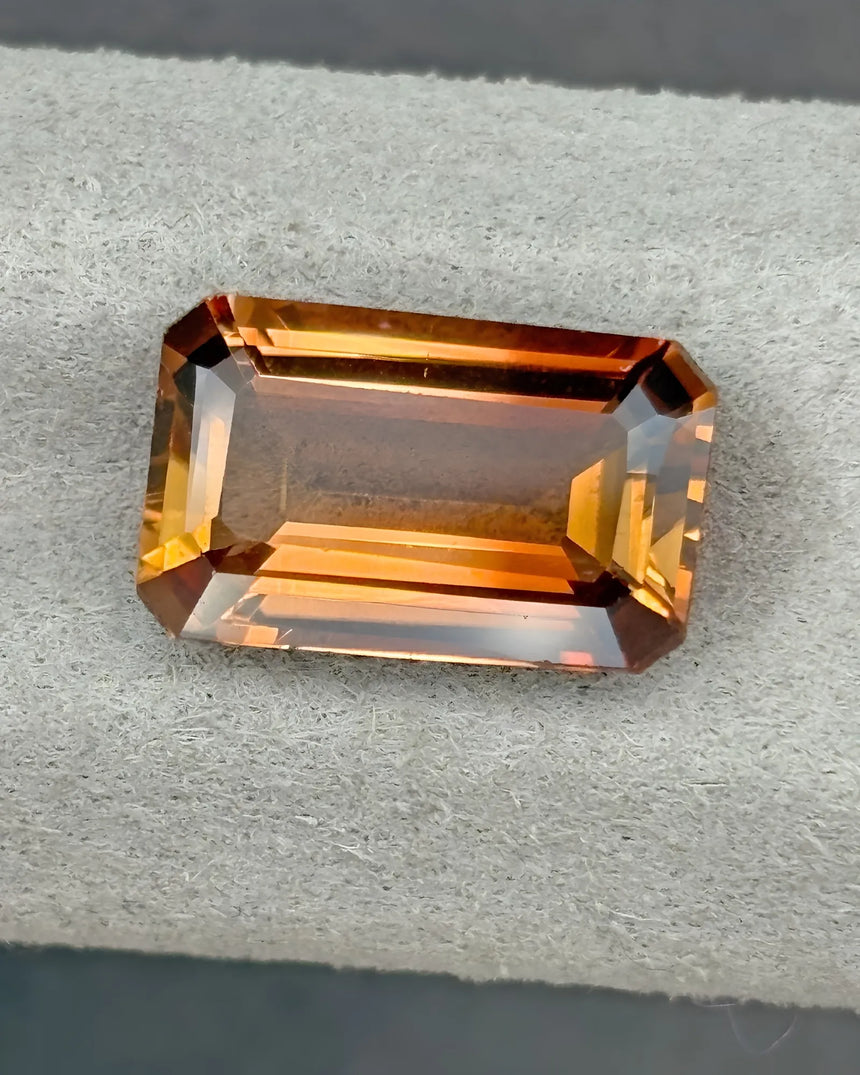 14 × 8mm Natural Imperial Topaz alternate angle | SARATTI