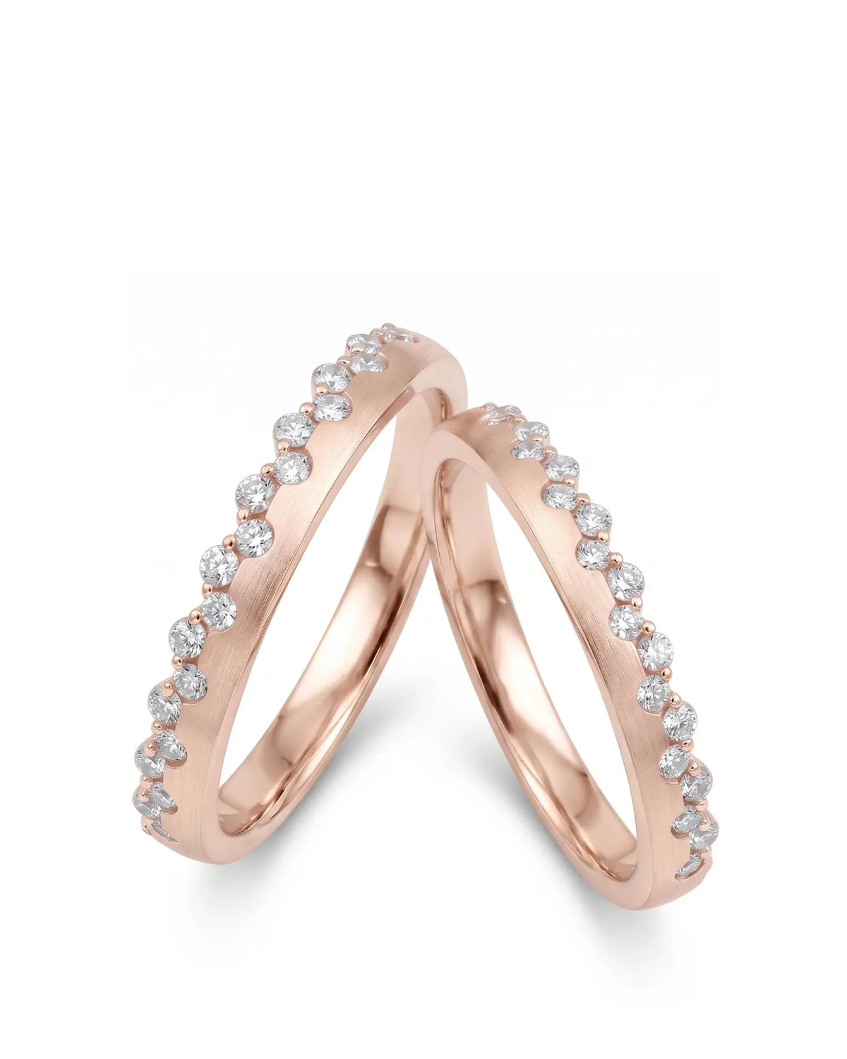 Princess Tiara Diamond Eternity Wedding Band