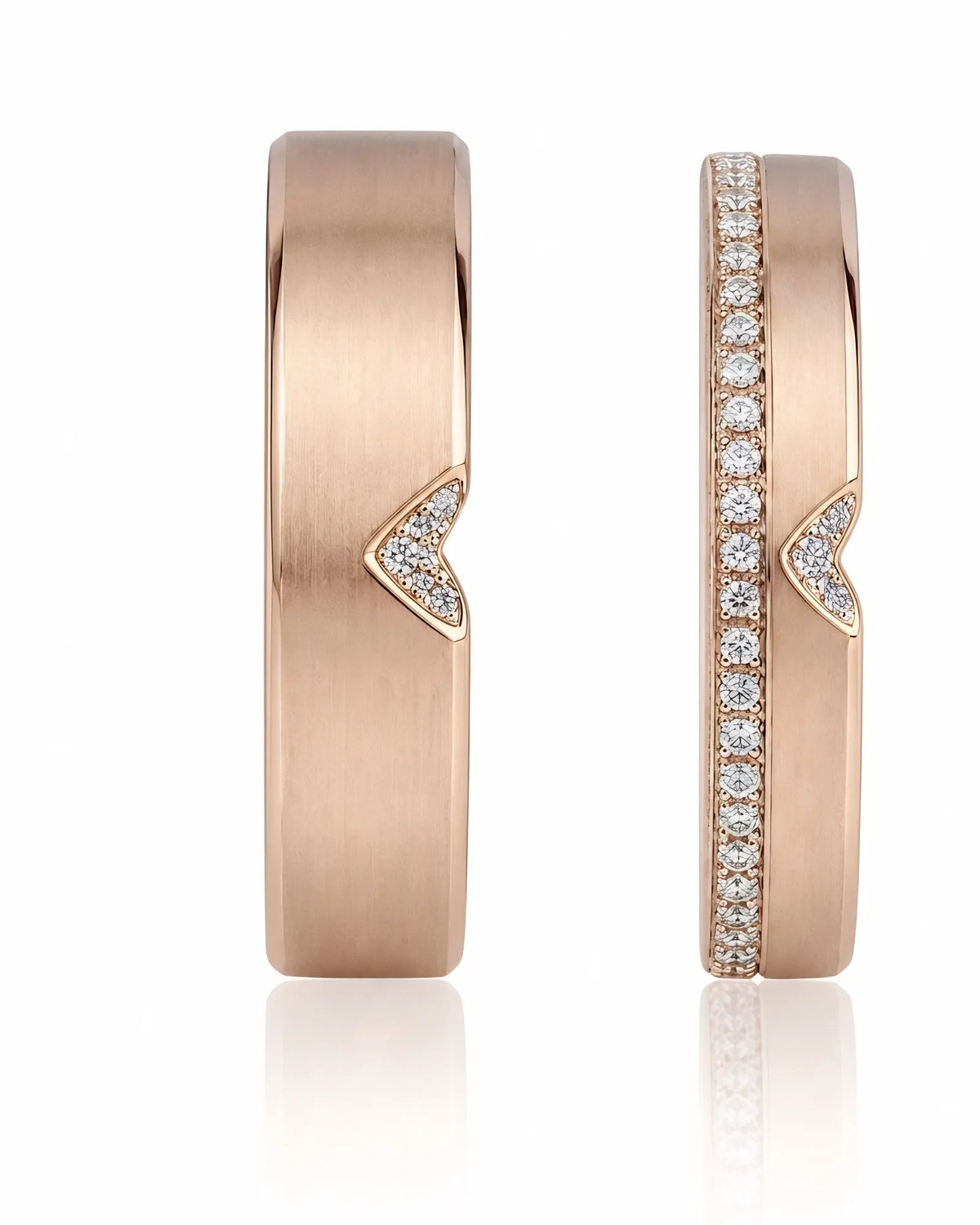 Steel Dimension Wedding Set