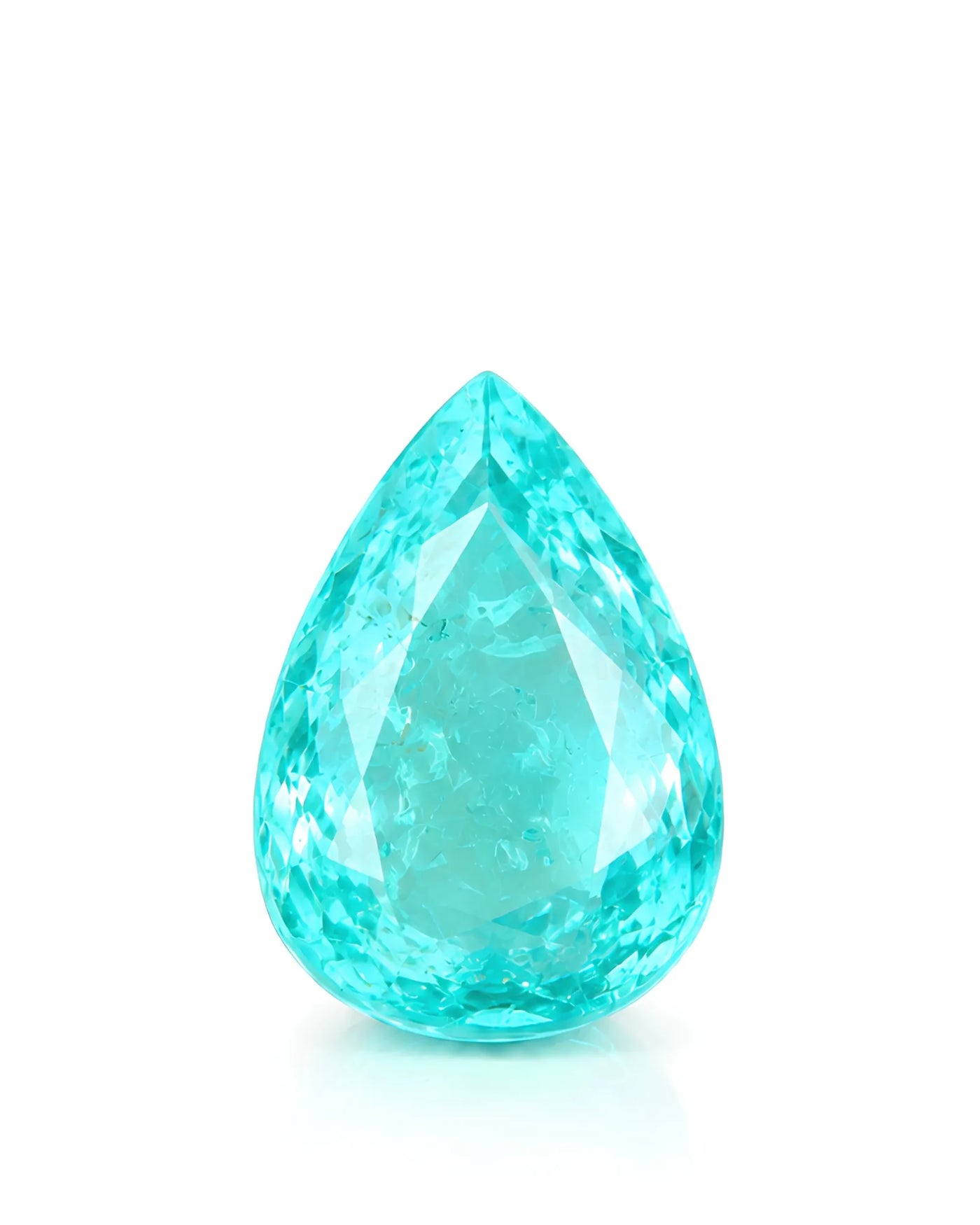 1.35 carats Natural Neon Greenish Blue Paraiba Tourmaline | Pear