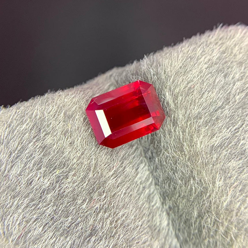 2.02cts Mozambique Pigeon Blood Red Natural Ruby Gemstone | Saratti