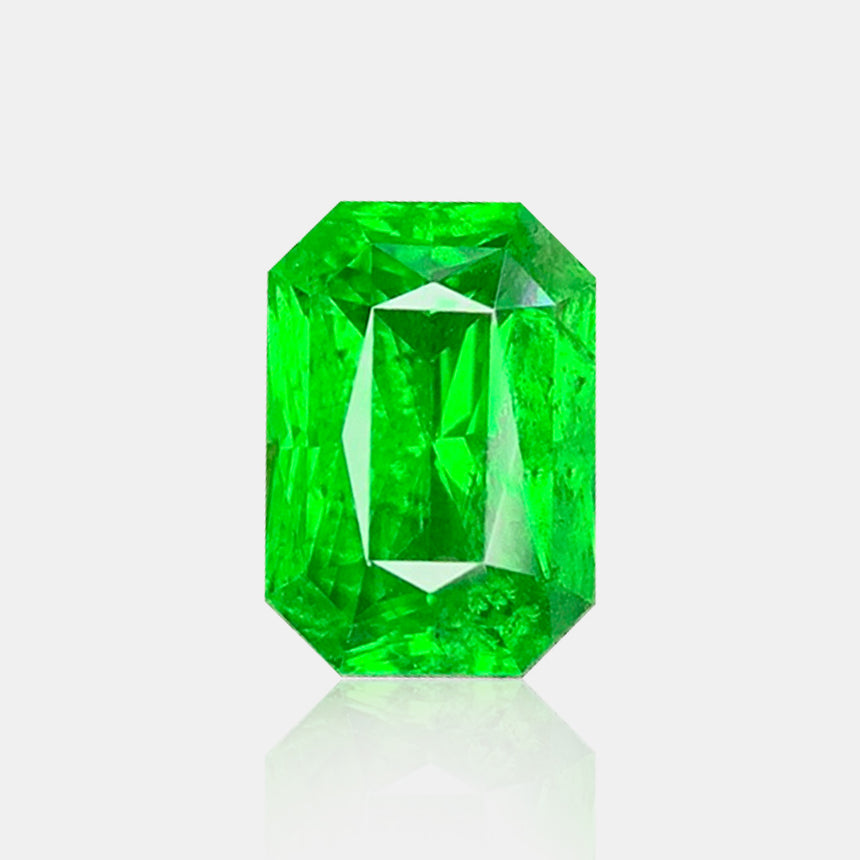 2.20ct Natural Tsavorite Garnet Radiant Cut | SARATTI