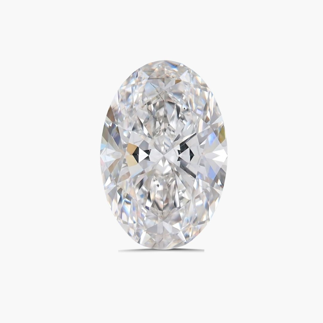 2.34 carats Oval F Color Lab Diamond | IGI Certified | Saratti