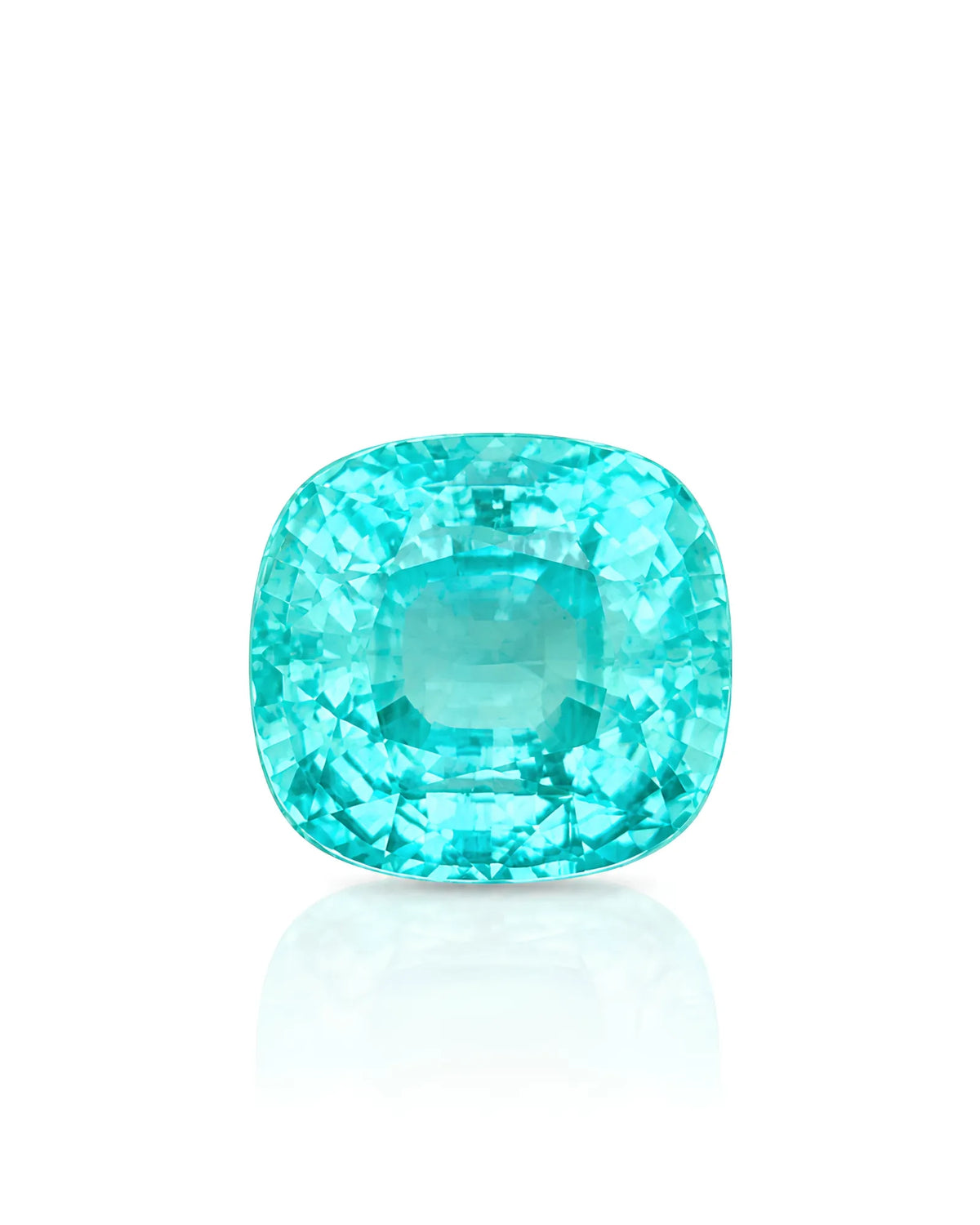 2.54 CTS Natural Green Nigerian Emerald | No Clarity Enhancement | Cushion Cut