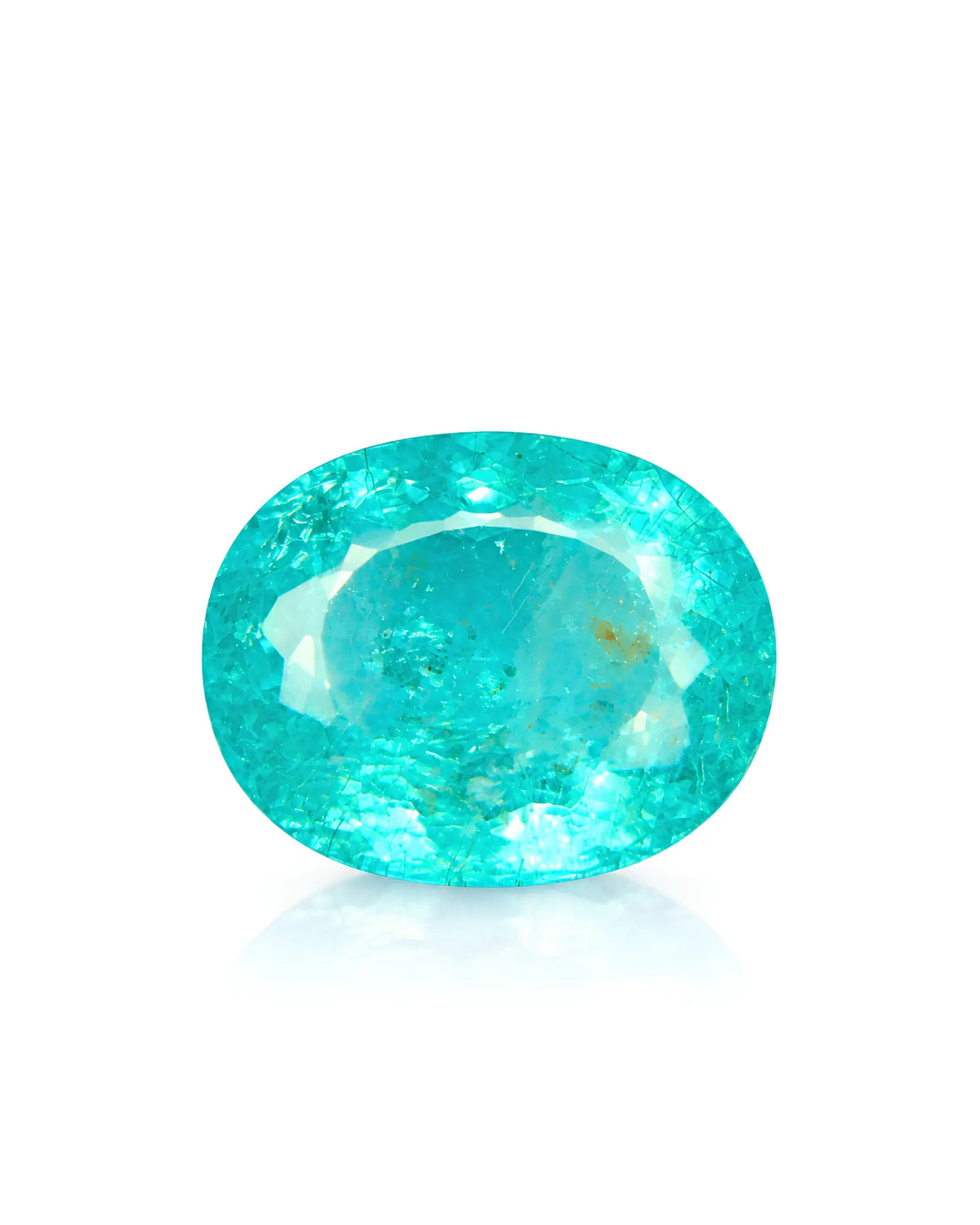2.56 carats Natural Neon Greenish Blue Paraiba Tourmaline | Oval