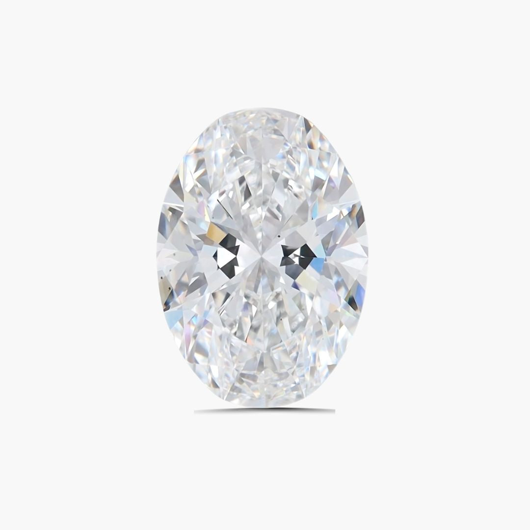 2.5 carats Oval E Color Lab Grown Diamond | IGI Certified | Saratti Diamonds