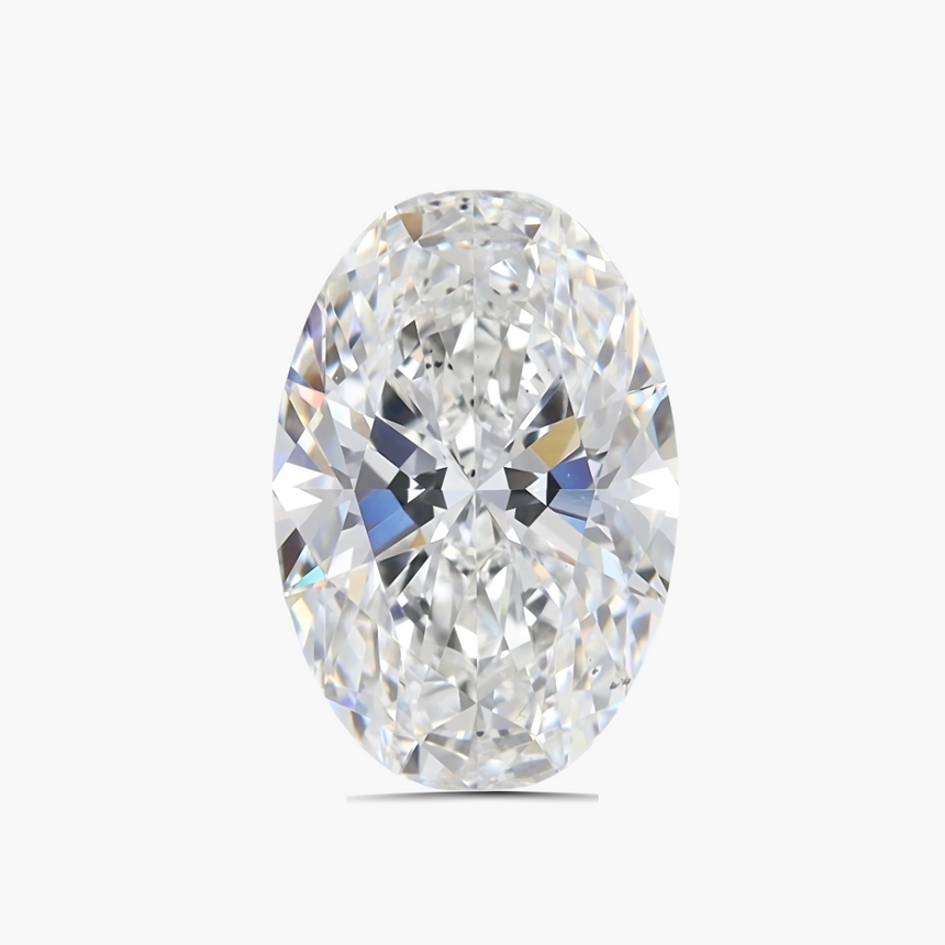 2.69 carats Oval F Color Lab Diamond | IGI Certified