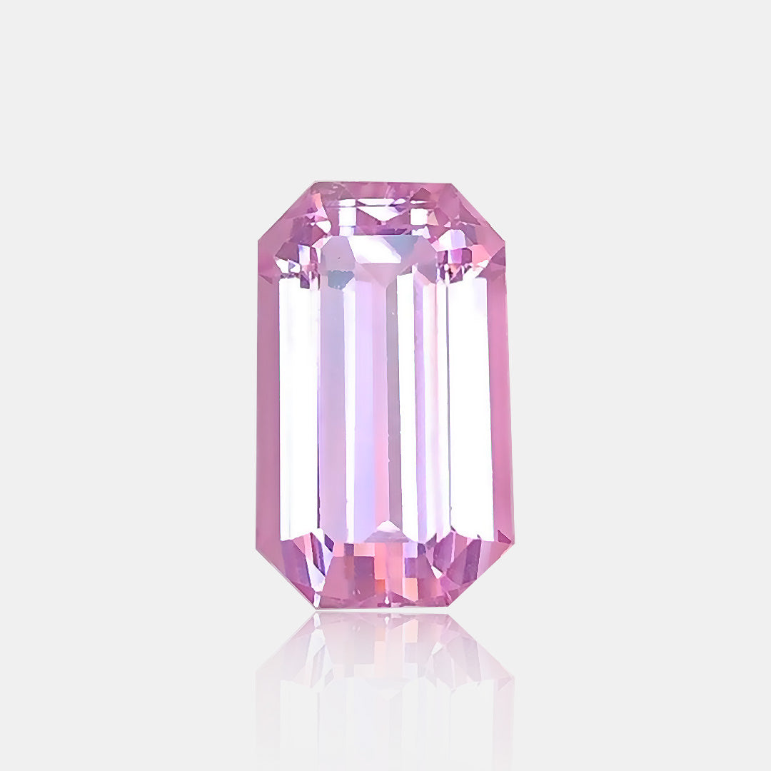 23.4 carats Natural Kunzite | Emerald Cut – 12 × 20.2mm