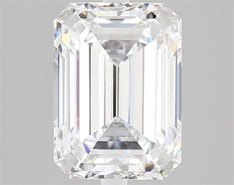 3.00ct Emerald Lab Grown Diamond (Colour D, Clarity VVS2, IGI Certified)