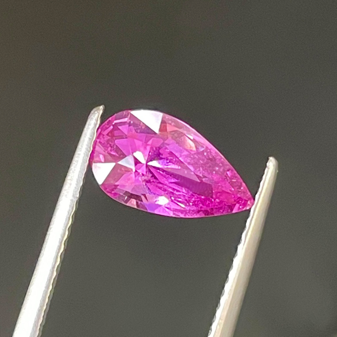 Pink Natural Sapphire Unheated Gemstones with Certificate | Saratti
