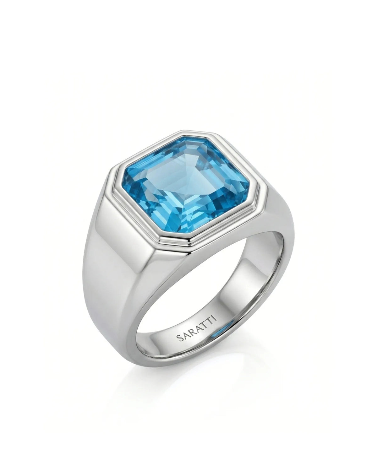 Aurelion Topaz Signet Ring