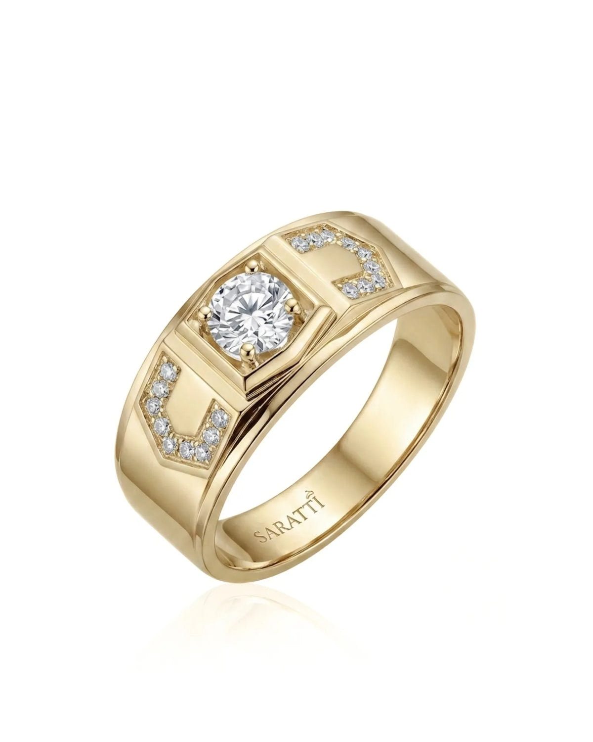 Art Deco Escalade Diamond Ring