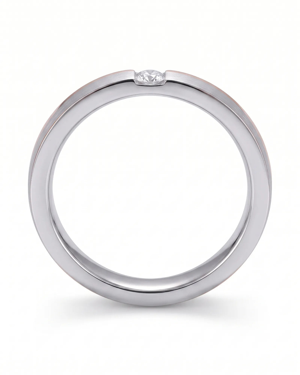 Destiny Match Wedding Band in Two Tone | His & Hers