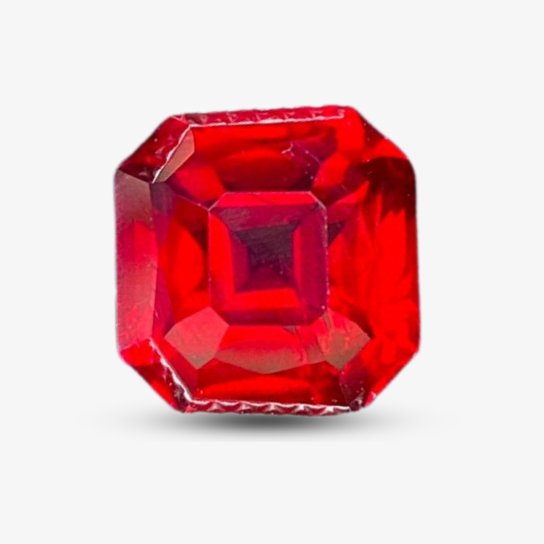5.01-carat Octagonal Cut Natural Ruby | Unheated | GRS Certified