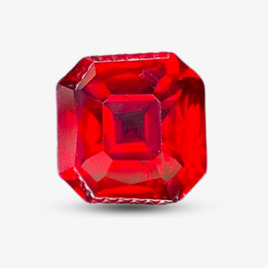 5.01-carat Octagonal Cut Natural Ruby | Unheated | GRS Certified