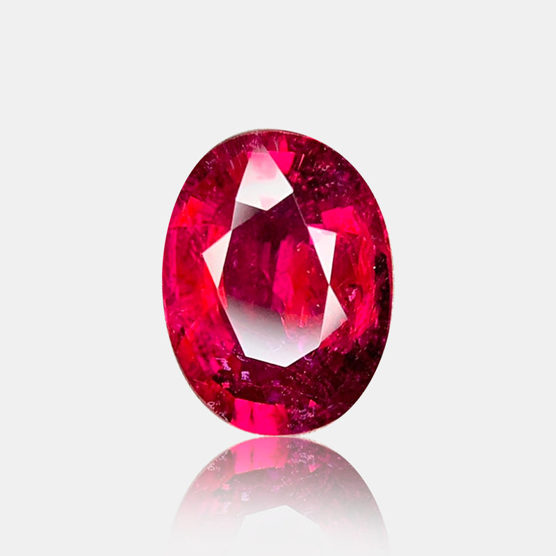 5.33ct Natural Rubellite Tourmaline Oval Cut | SARATTI