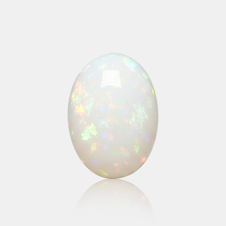 5.65 carat Natural Australian opal oval loose gemstone | SARATTI