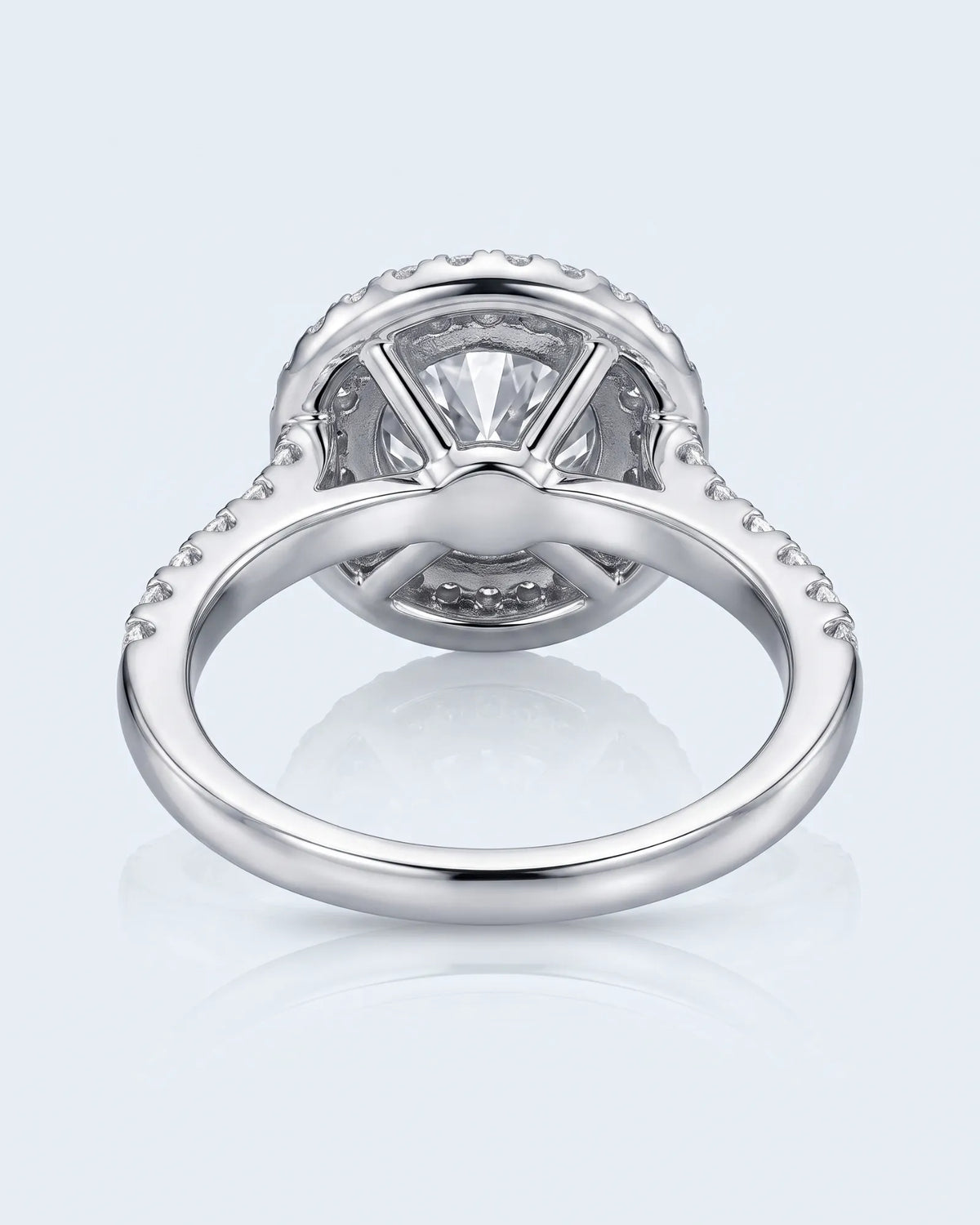 Keira – Gleaming Promise Natural Round Diamond Double Halo Ring
