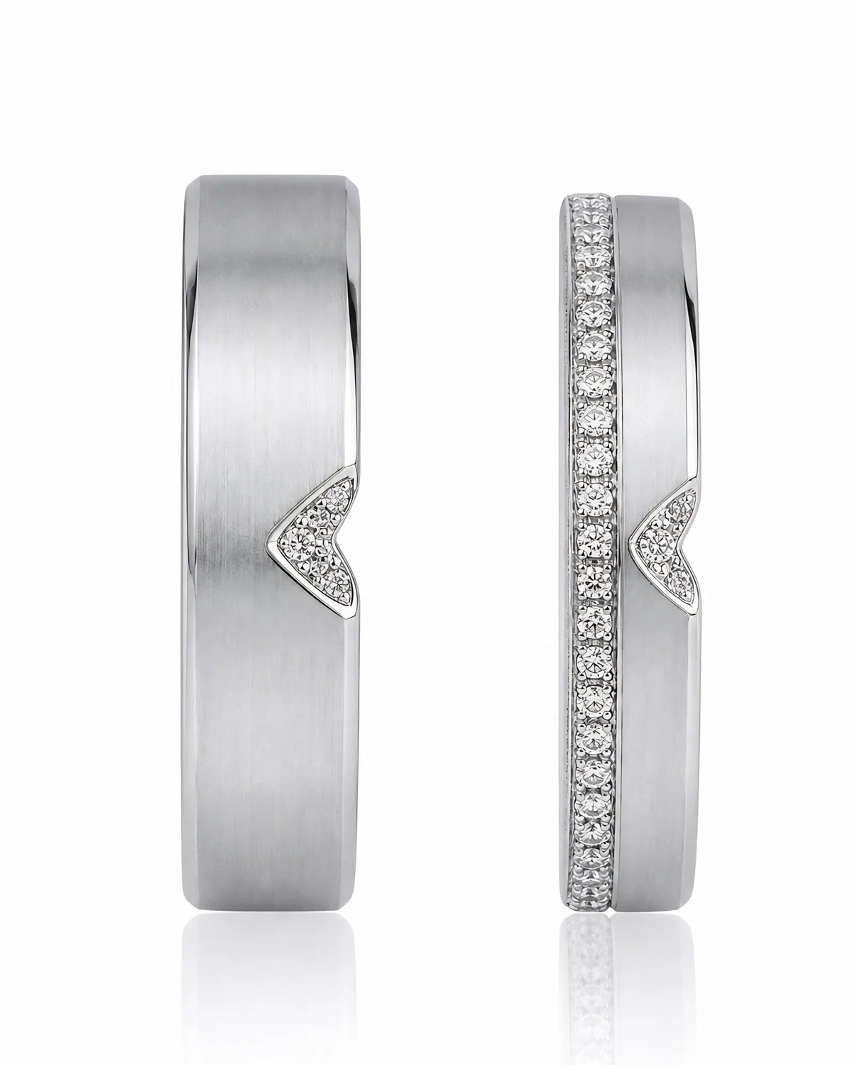 Steel Dimension Wedding Set