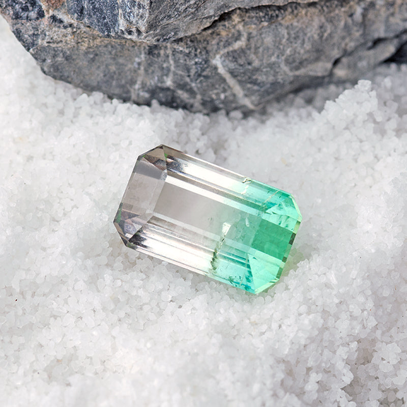 7.03 carats Emerald Cut SI Clarity Natural Tourmaline Gem | Saratti