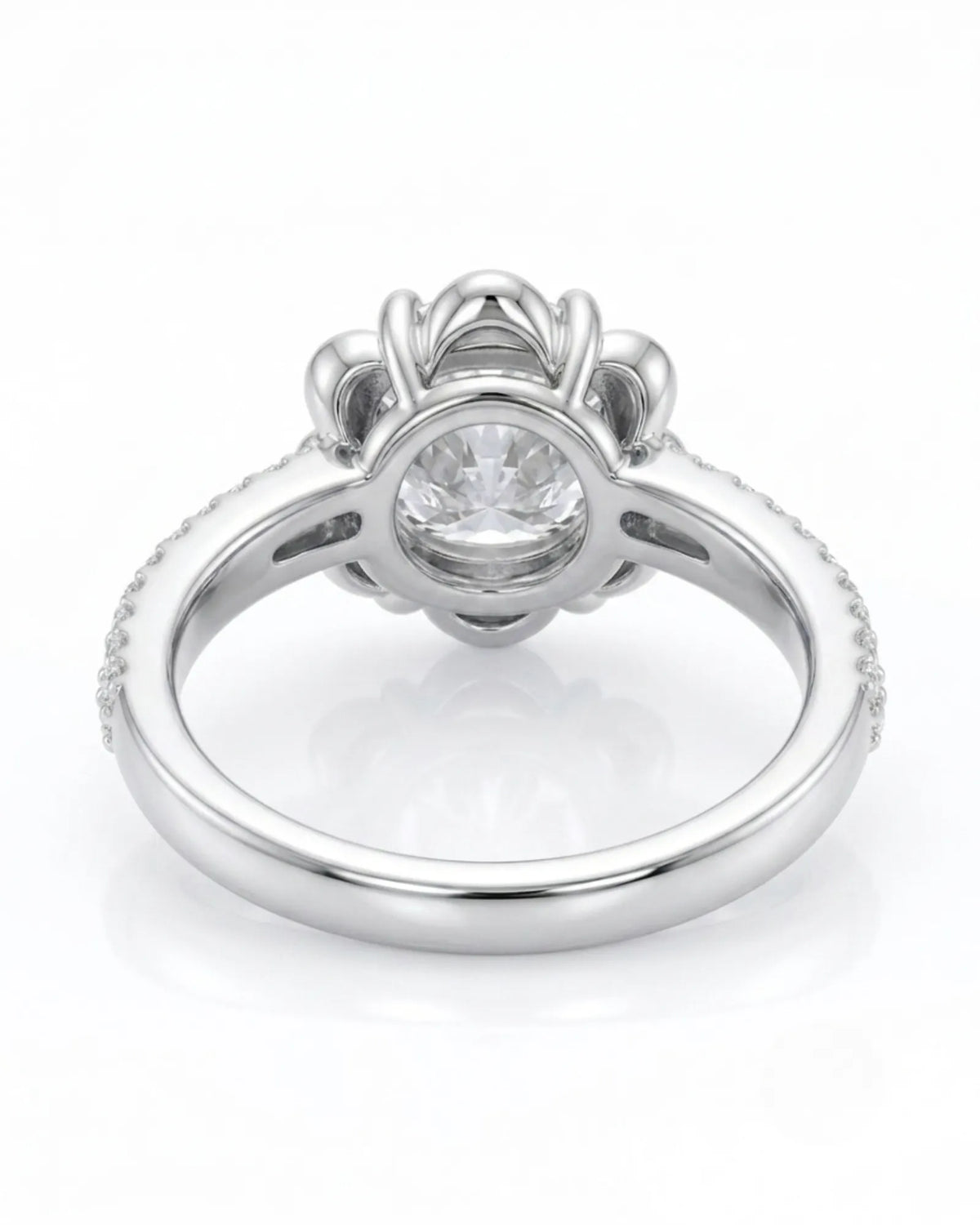 LAURE • Cushion Moissanite Yellow Ring