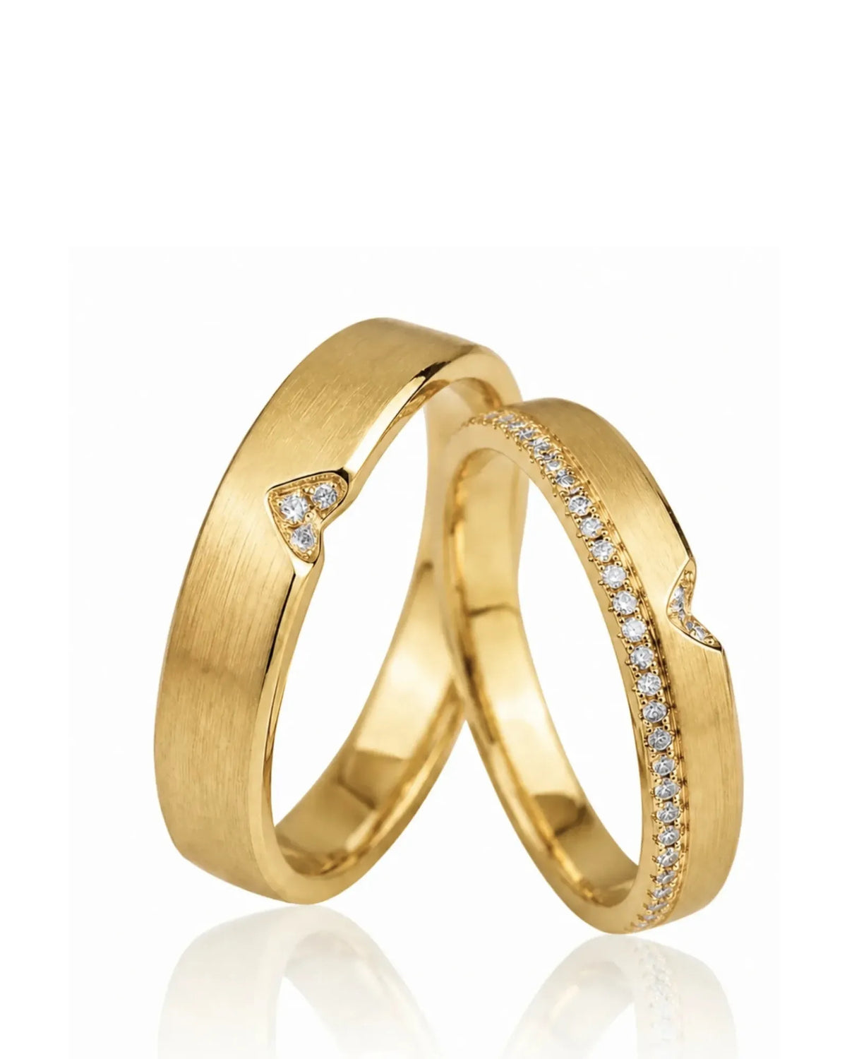 Steel Dimension Wedding Set