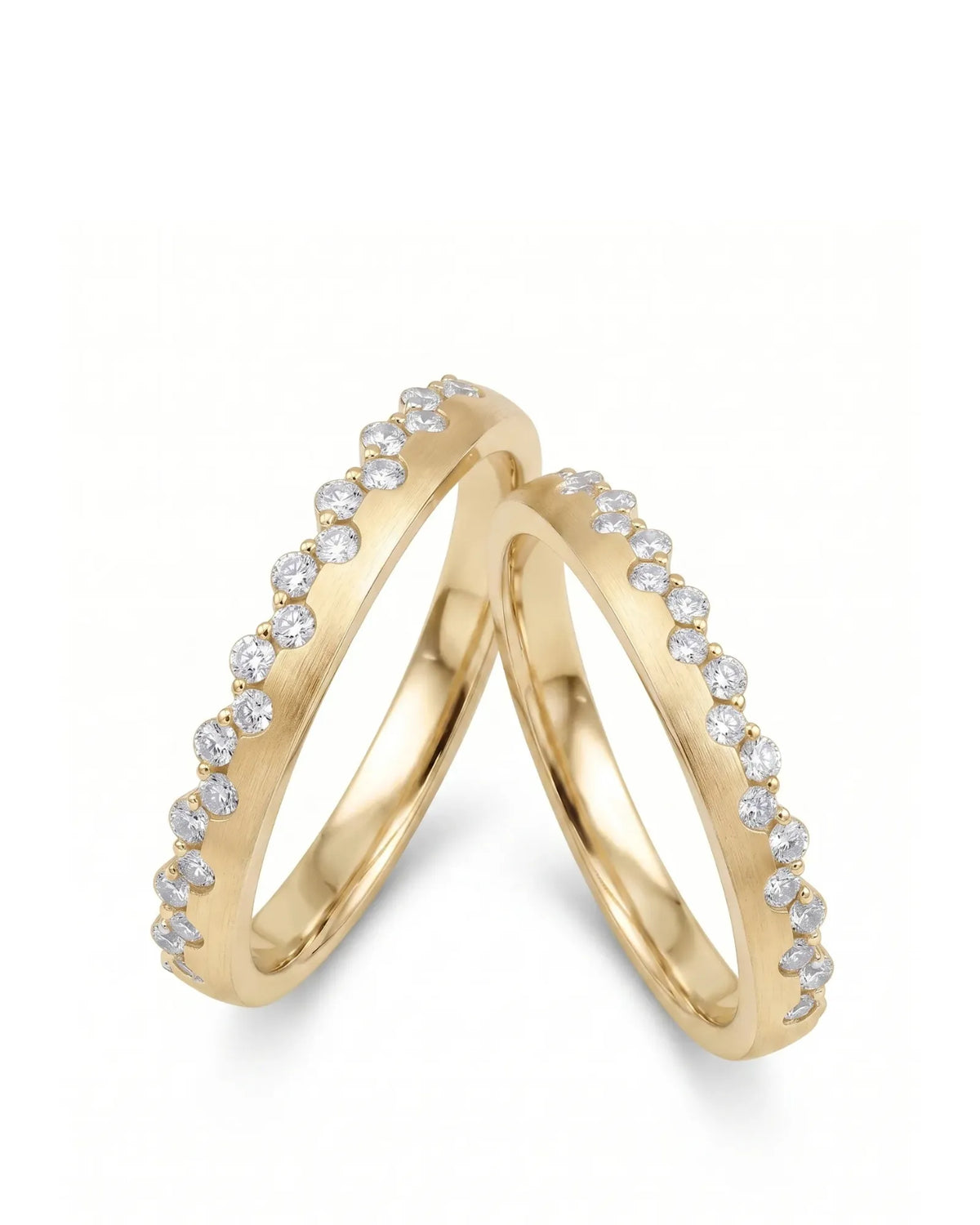 Princess Tiara Diamond Eternity Wedding Band