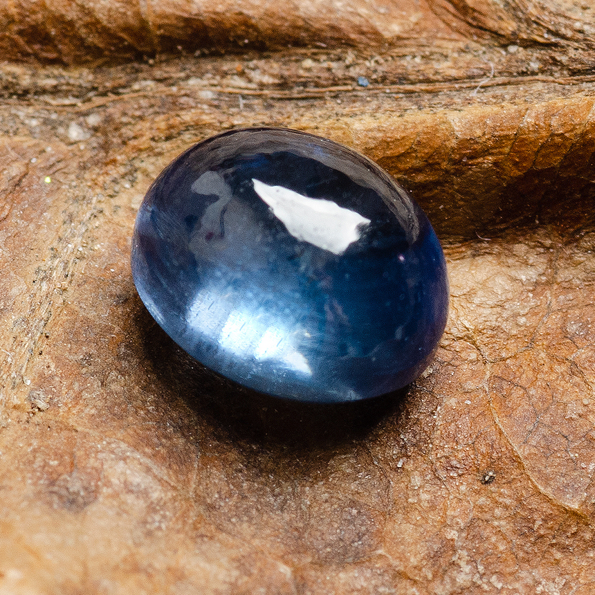 Authentic 1.3ct blue sapphire gemstone for engagement rings - SARATTI