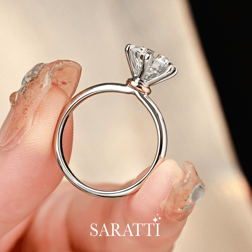 18K White Gold Bridal Fine Natural Diamond Jewelry | Beila