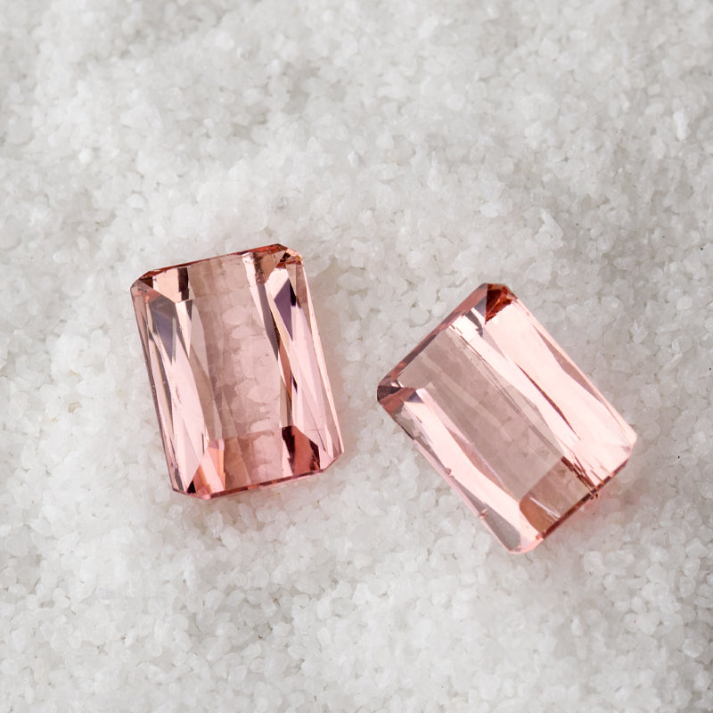 Blush Pink 4.45 carat Natural Tourmaline Gemstones | Saratti