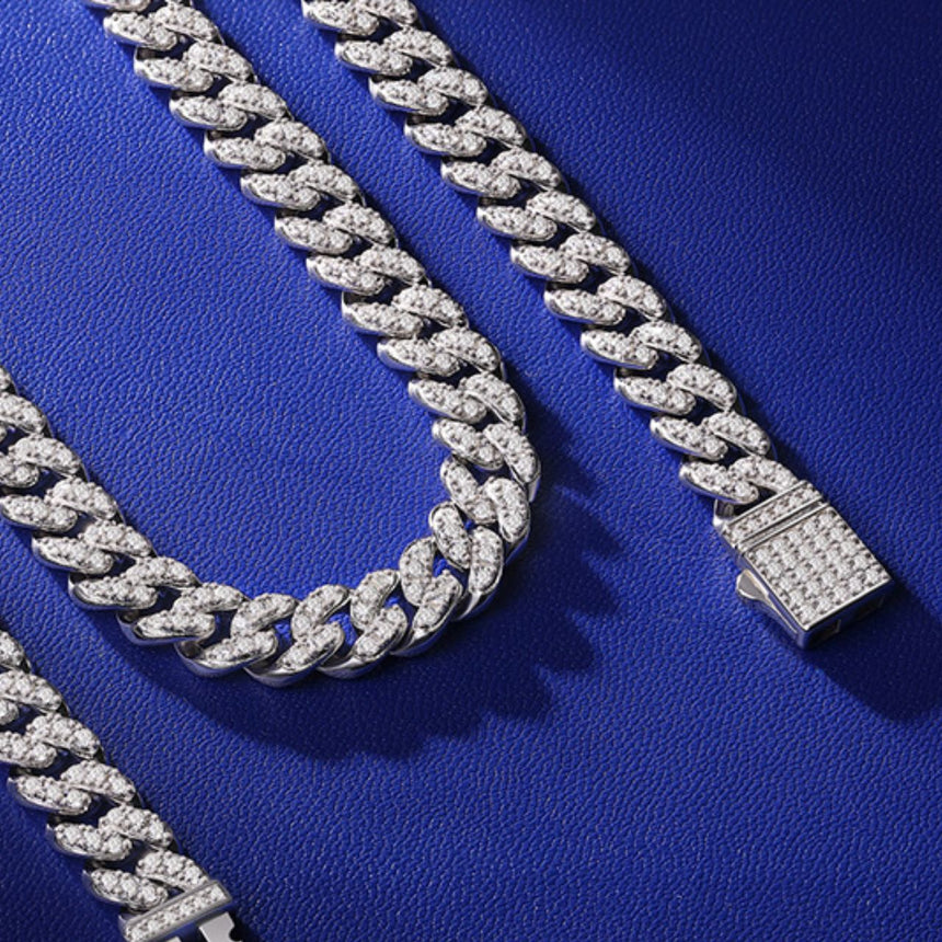 Chunky Miami Style Chain Bracelet with Custom Clasp | Saratti