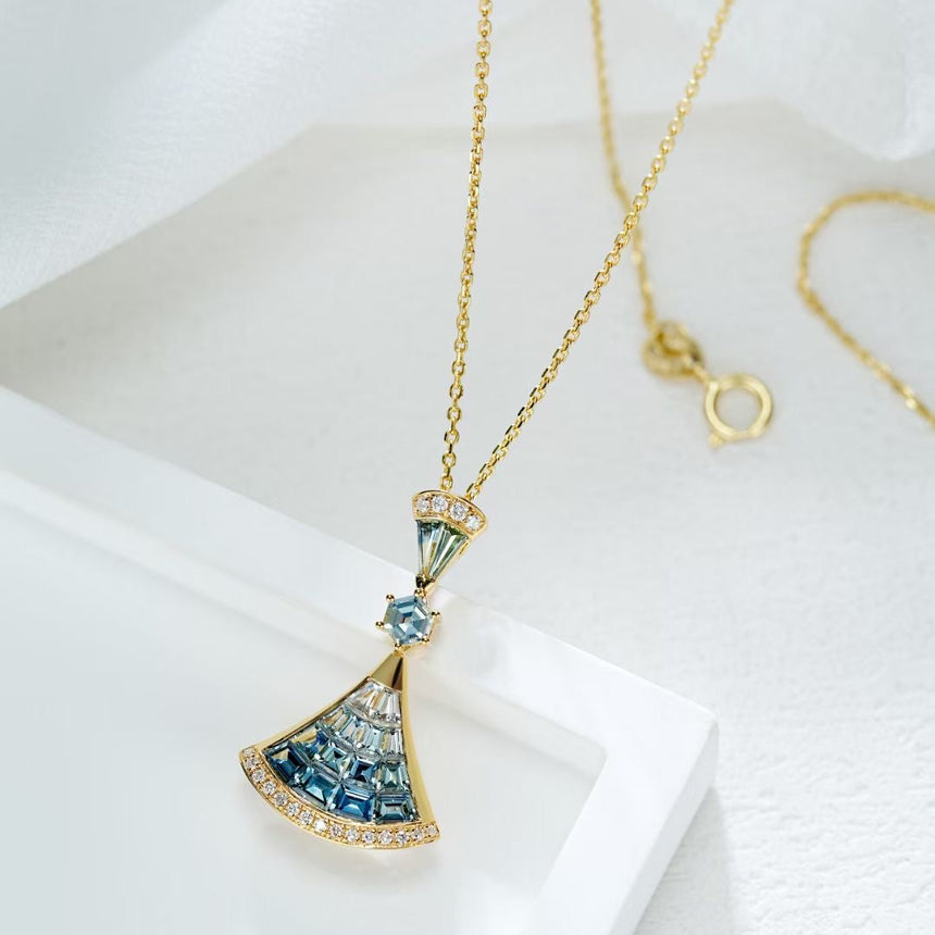 Color Change Sapphires in 4K Yellow Gold | Saratti