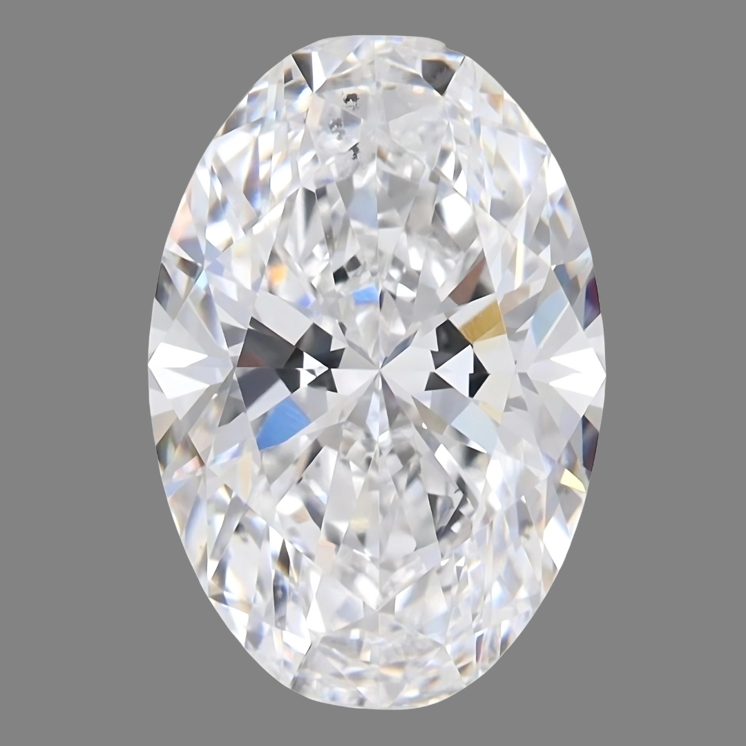 Lab Grown Diamond Oval Shape Color D VS1 Clarity Diamond | Saratti