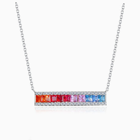 Fantasia Zafiro Gold Sapphire Necklace | Saratti Jewelry